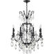Canada LED 25.9 inch Matte Black Chandelier Ceiling Light